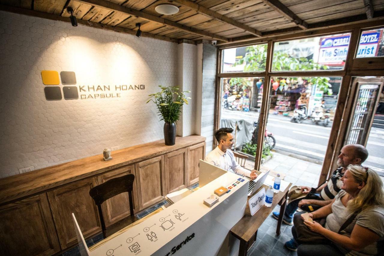 Khan Hoang Capsule Hotel (Adults Only) Hanoi Exteriör bild